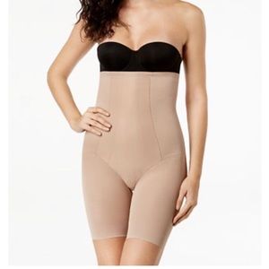 NWT Miraclesuit Hi Waist Thigh Slimmer -Med:Cocoa